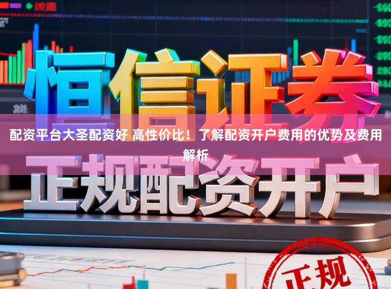 配资平台大圣配资好 高性价比！了解配资开户费用的优势及费用解析