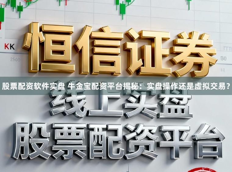 股票配资软件实盘 牛金宝配资平台揭秘：实盘操作还是虚拟交易？