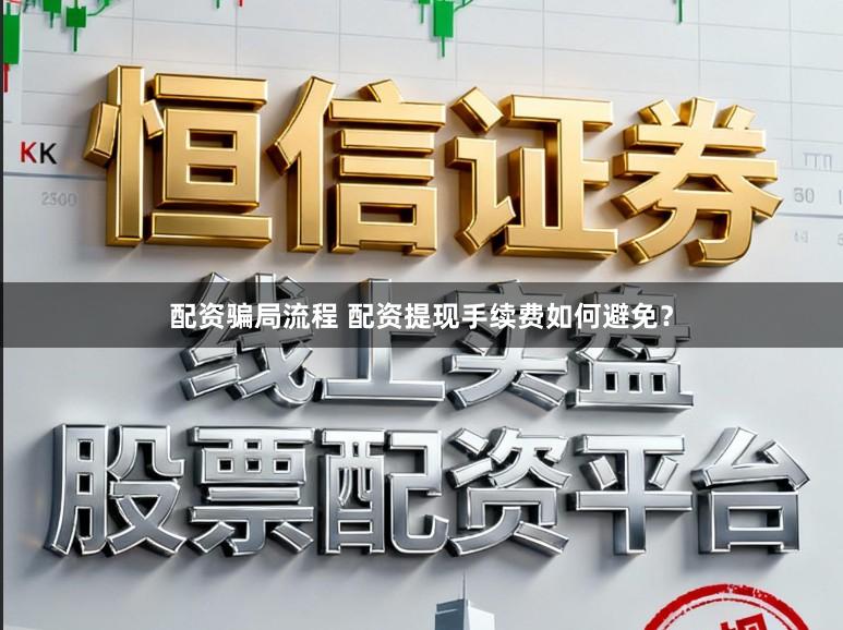 配资骗局流程 配资提现手续费如何避免？
